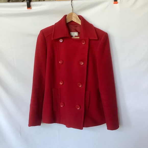 Red pea jacket - Picture 2 of 6